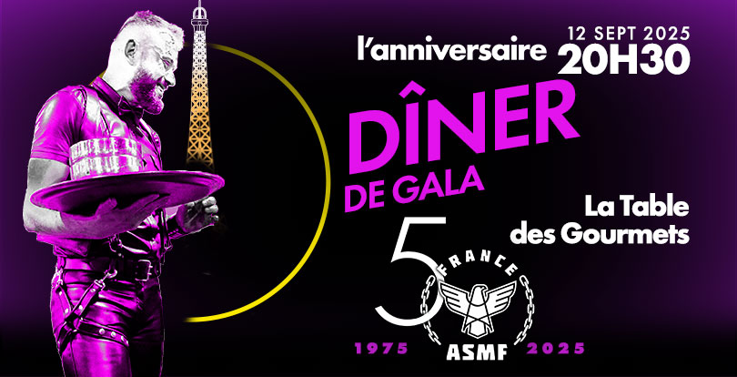 50 ans ASMF - Diner de Gala • Agenda