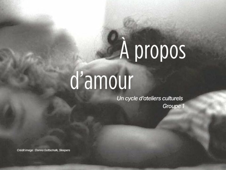À propos d’amour