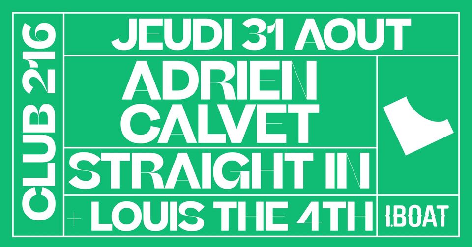 Adrien Calvet, Straight In, Louis the 4th