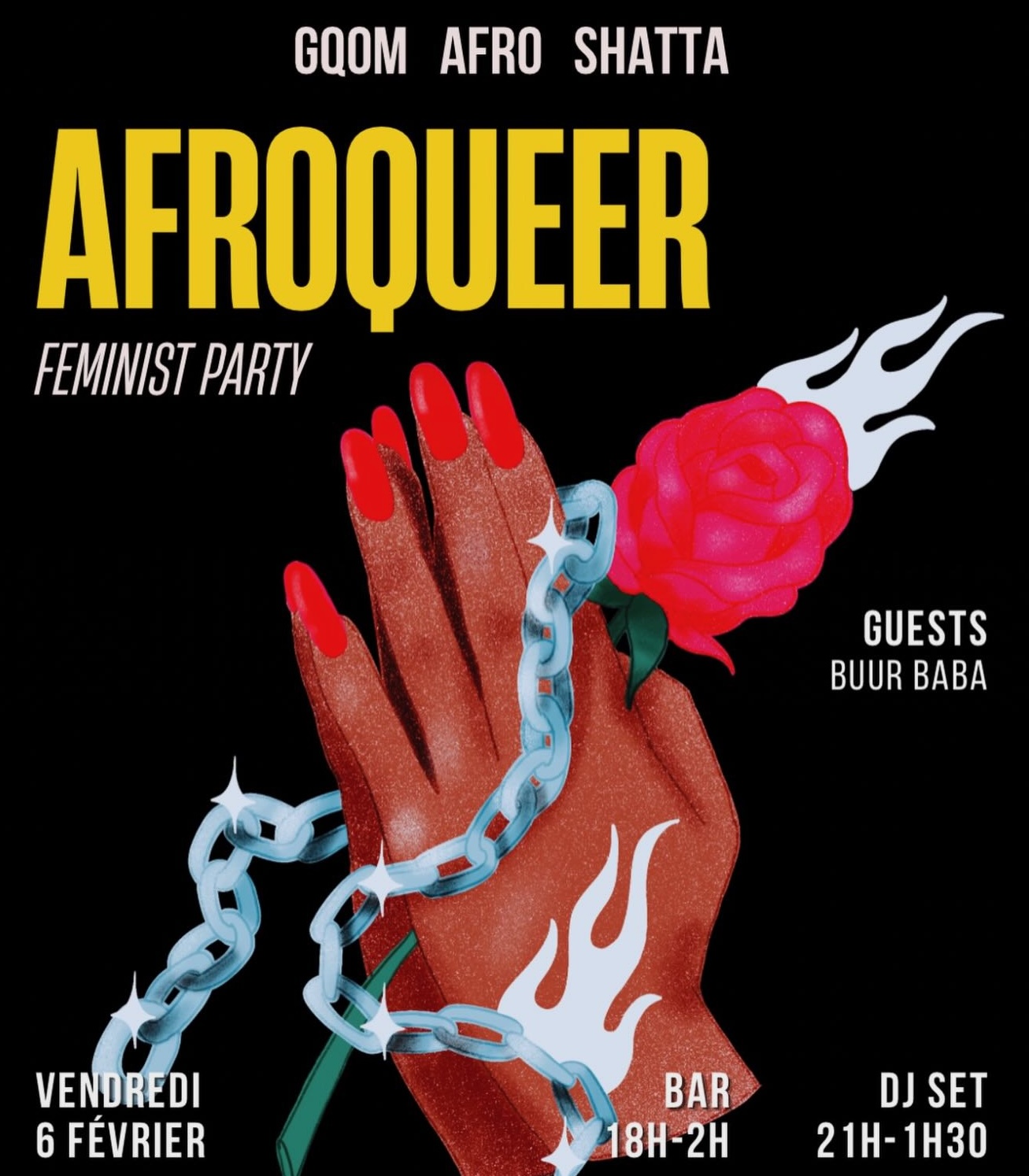 Afro queer feminist party