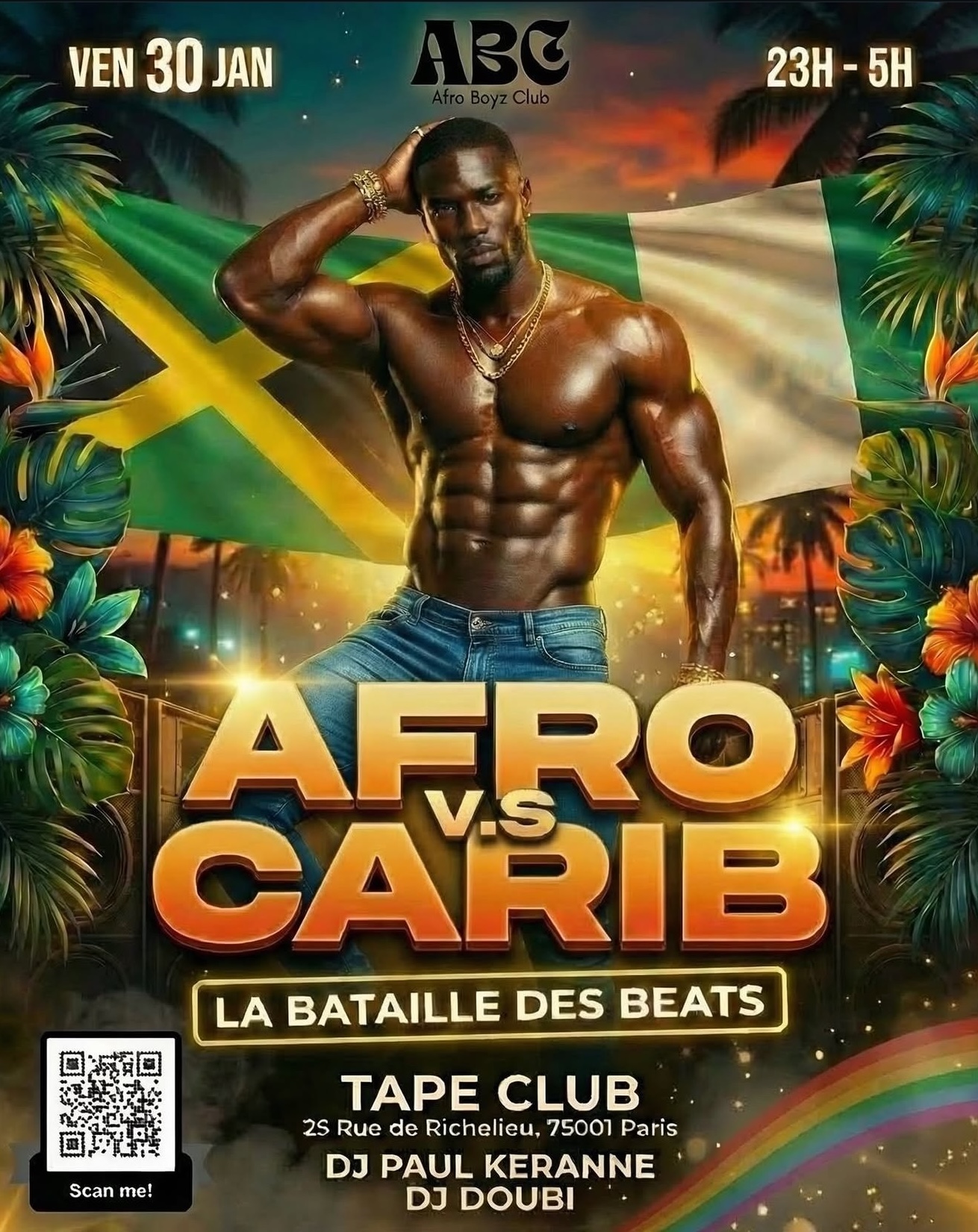 Afro vs carib