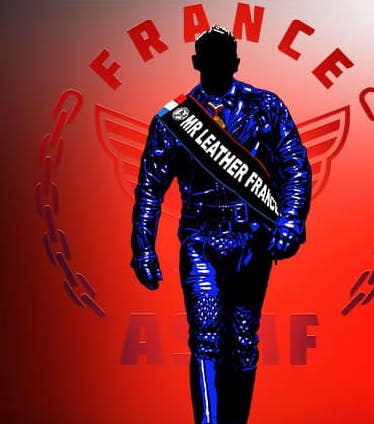 After élection Mister Leather France 2023