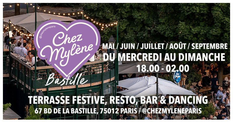 Afterwork Chez Mylène Bastille • Agenda