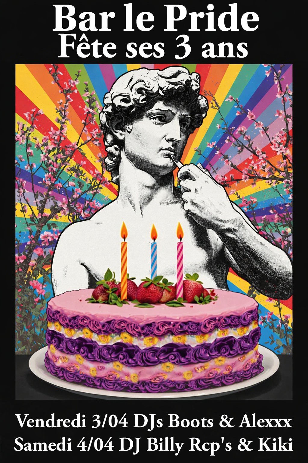 Anniversaire bar le Pride