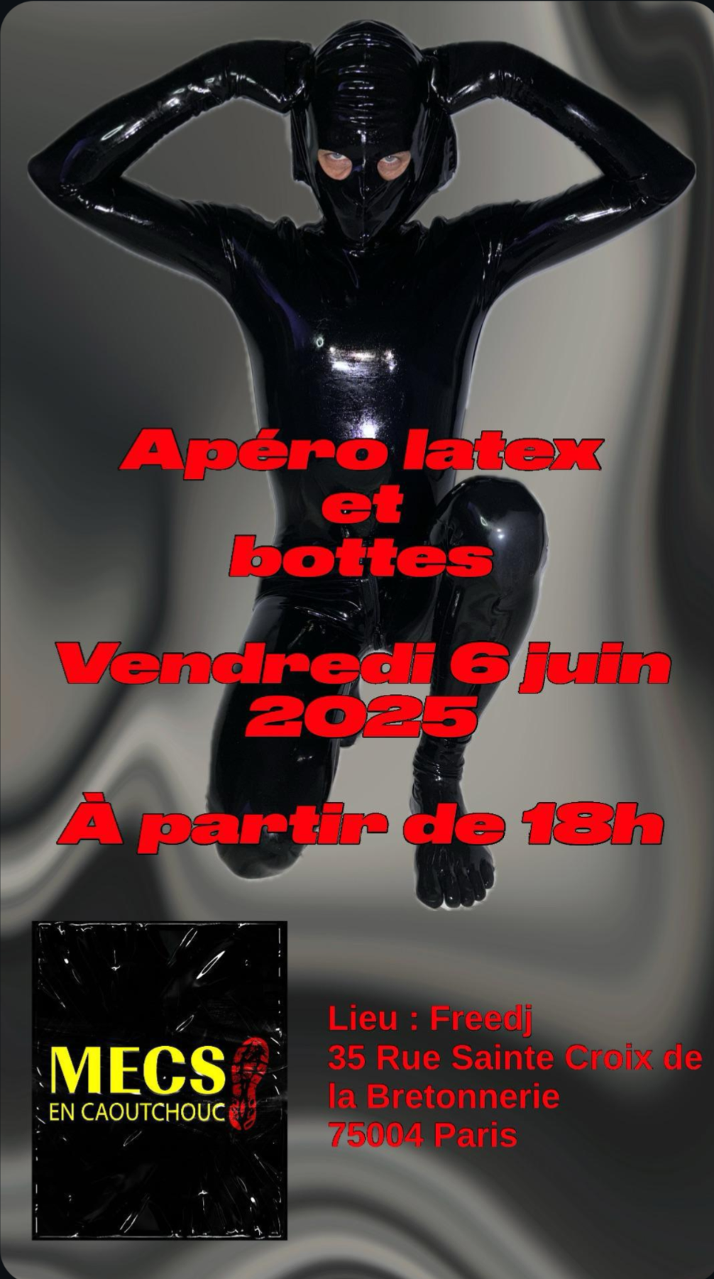 Apéro Latex & Bottes • Agenda