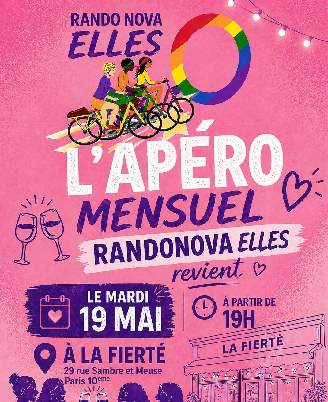 Apéro mensuel