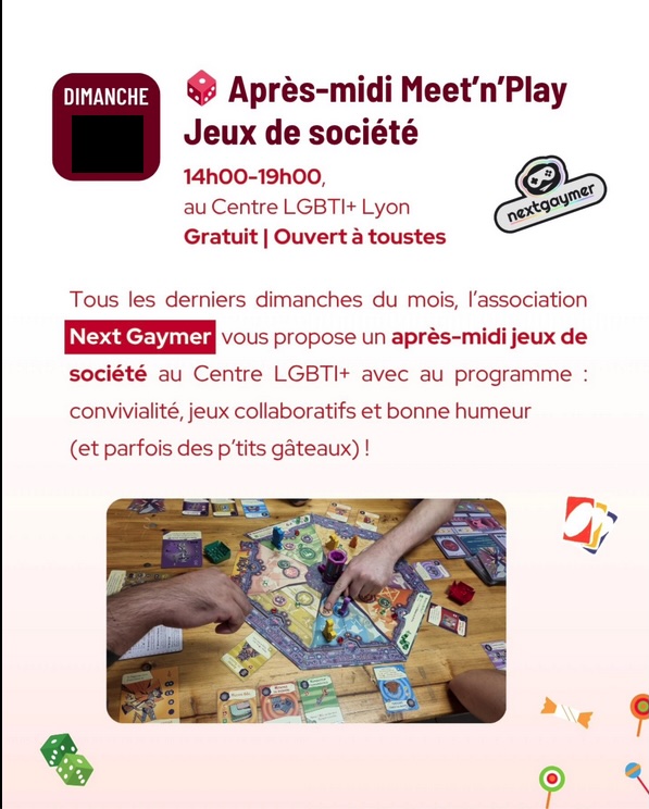 Après-midi jeux de société