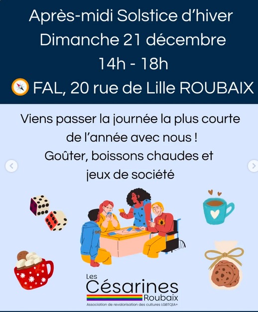 Après-midi solstice d'hiver