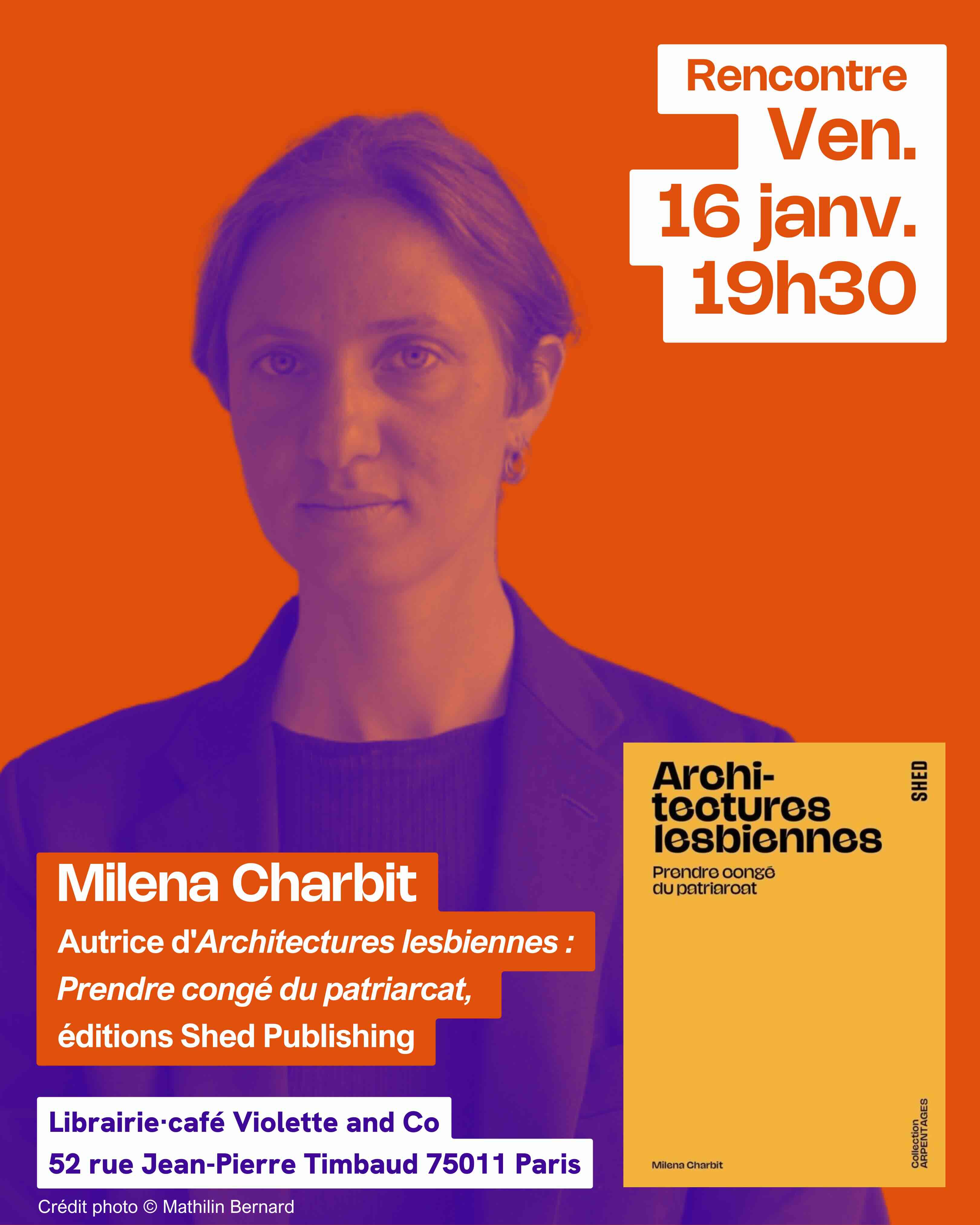 Architectures lesbiennes, prendre congé du patriarcat de Milena Charbit
