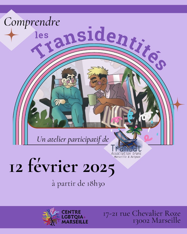 Agenda Atelier "comprendre les transidentités