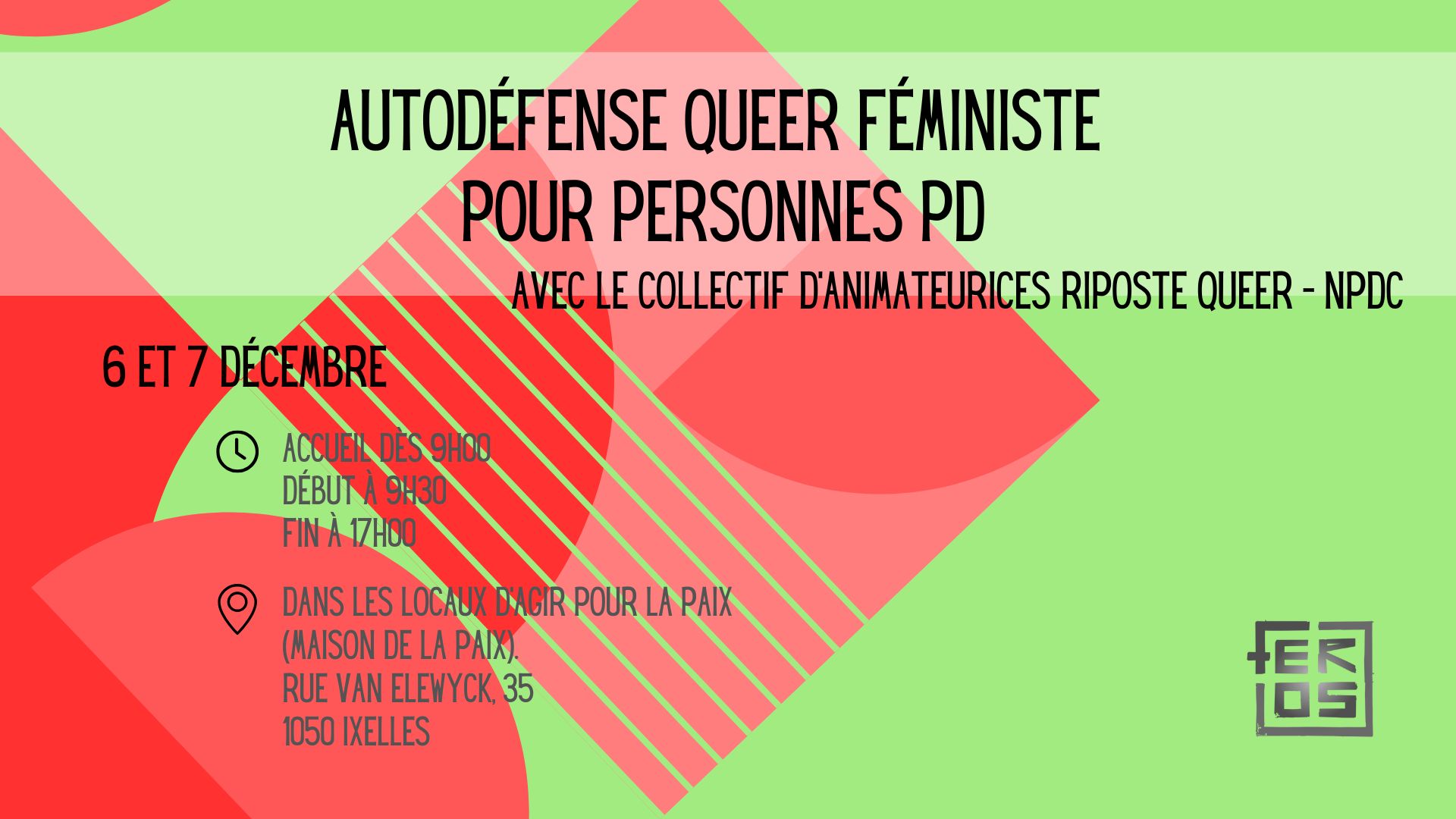 Atelier d'autodéfense féministe