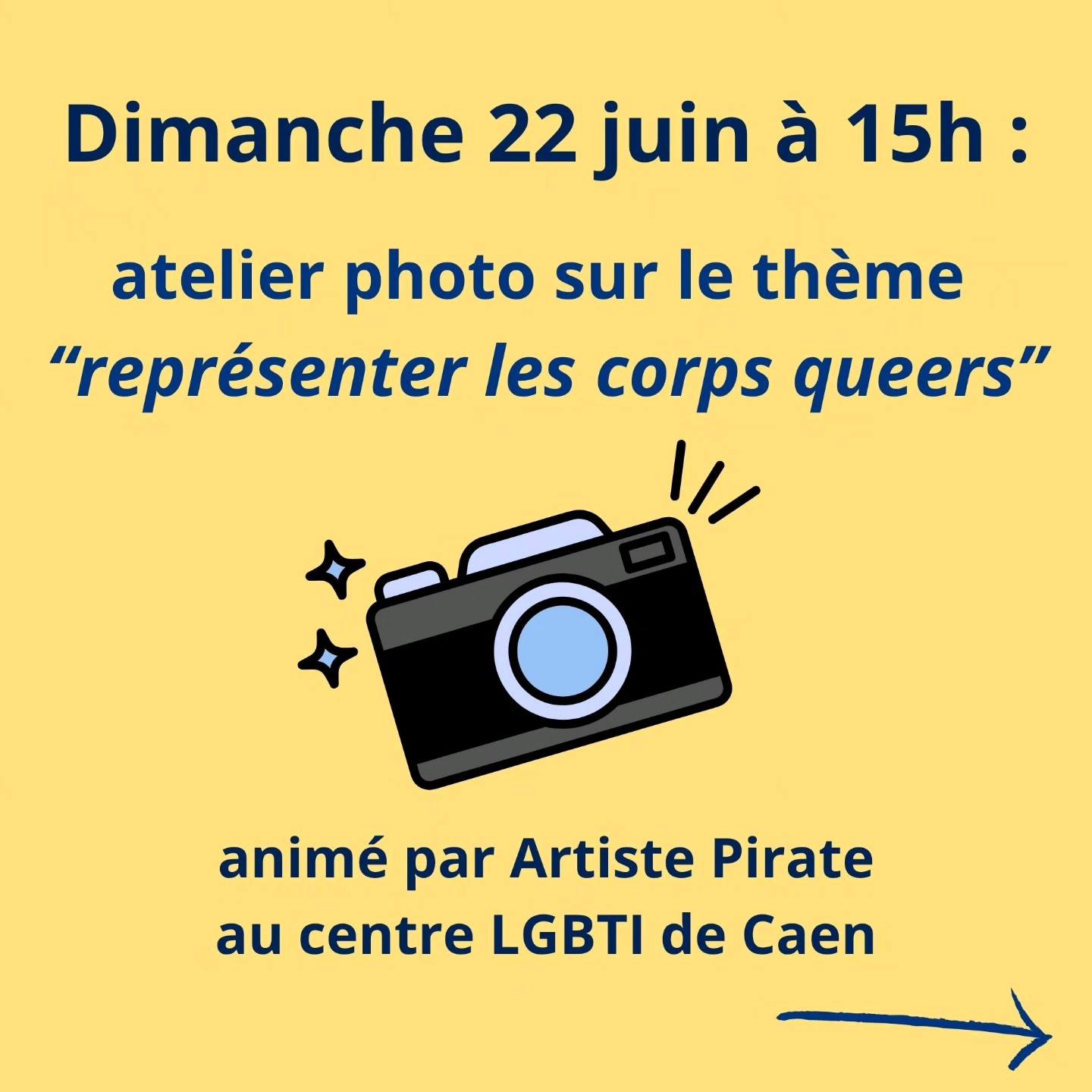 Atelier photo • Agenda