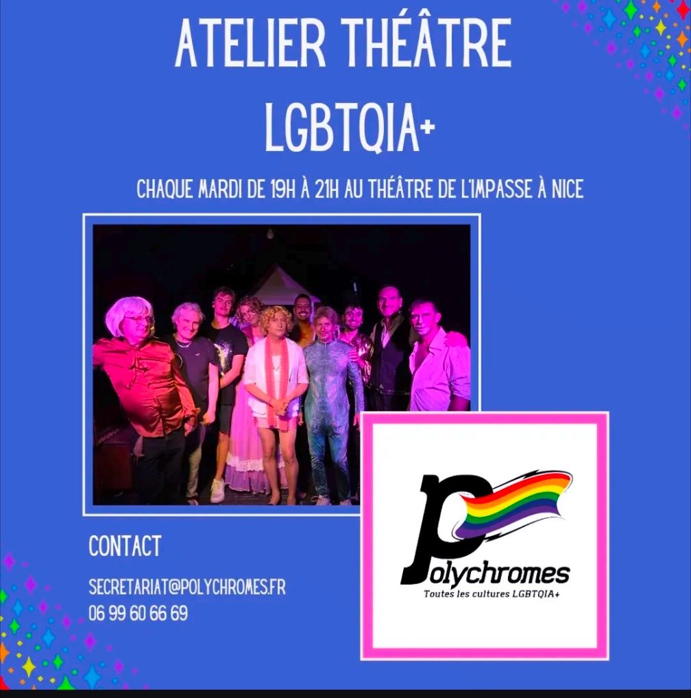 Atelier théâtre LGBTQ+