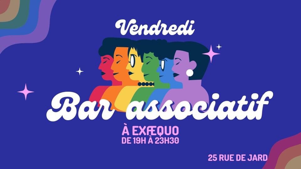 Bar associatif • Agenda