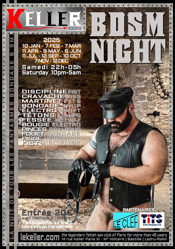 Agenda BDSM night