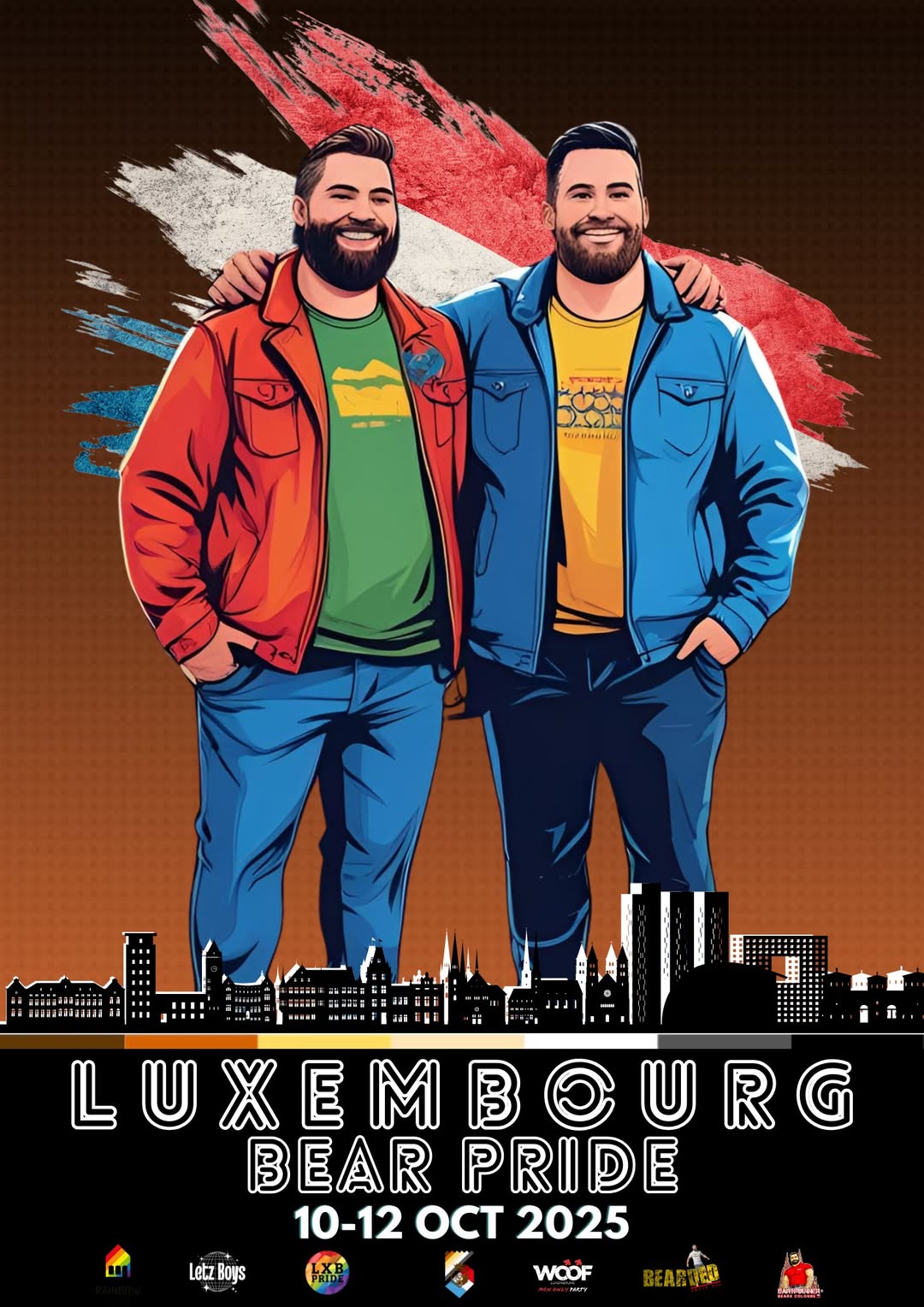 Bear pride Luxembourg 2025 • Agenda