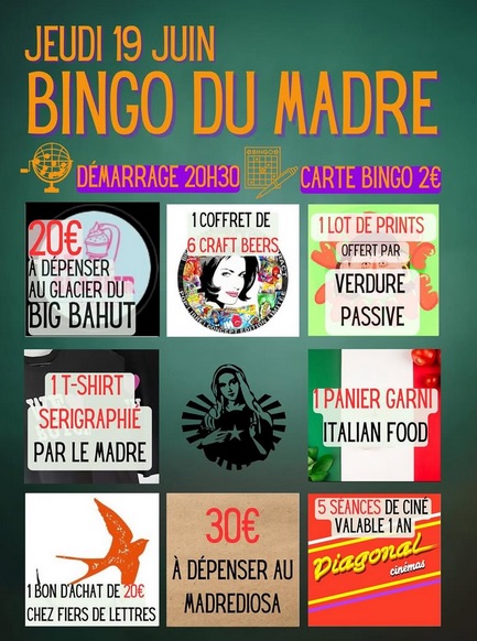 Bingo • Agenda