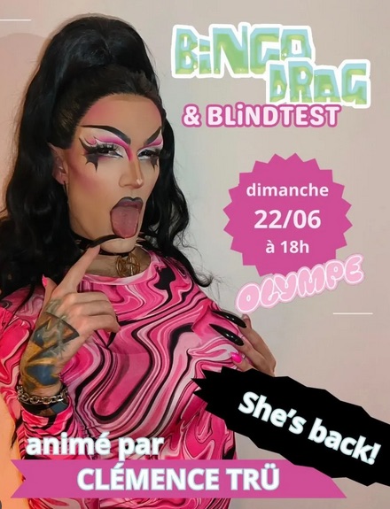 Bingo drag & blind test • Agenda