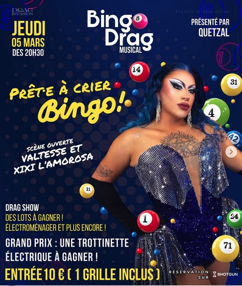 Bingo drag musical