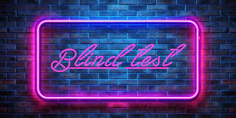 Blind test • Agenda
