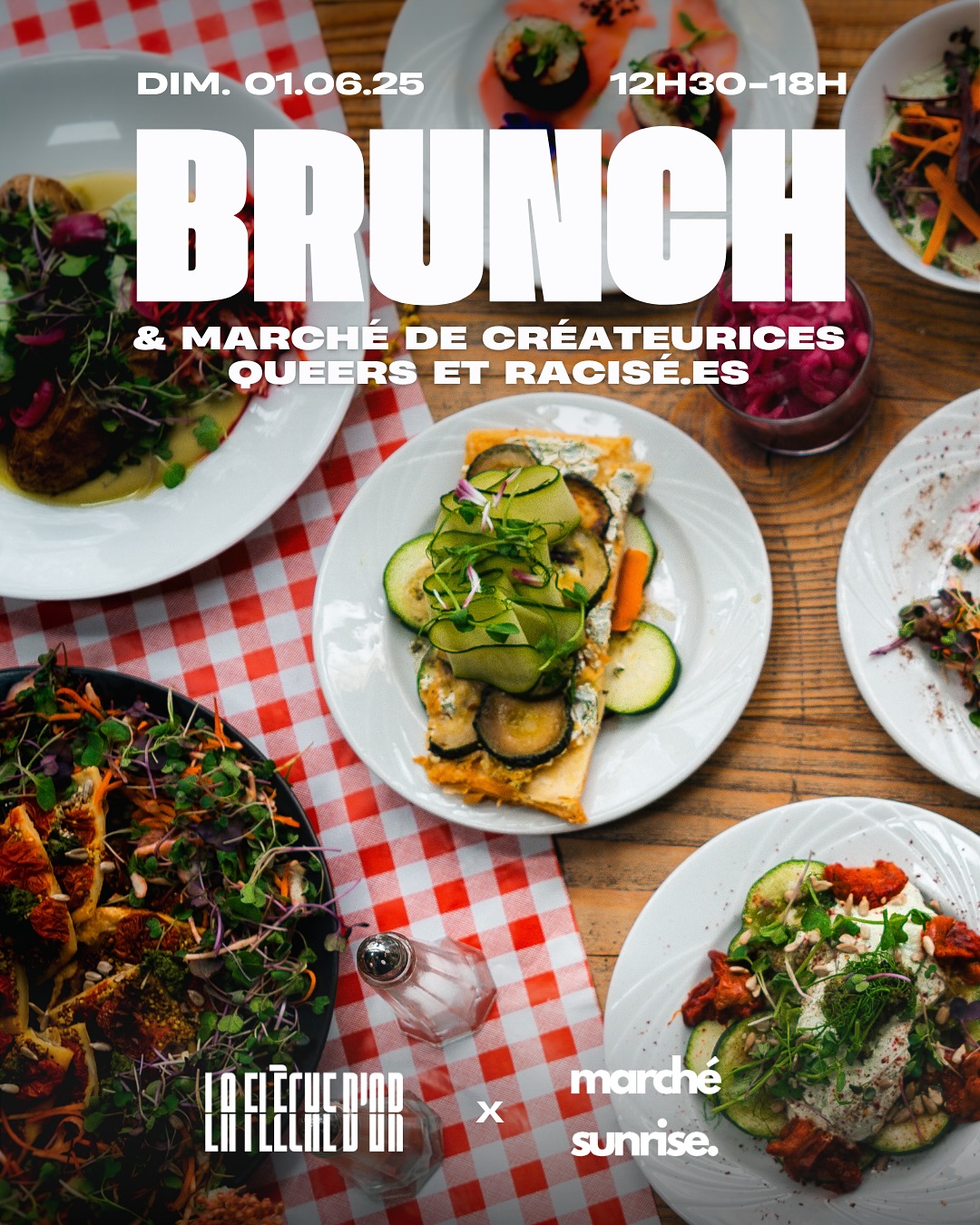 Brunch & marché de créateurices queers et racisé.es • Agenda