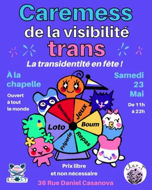 Caremess de la visibilité trans