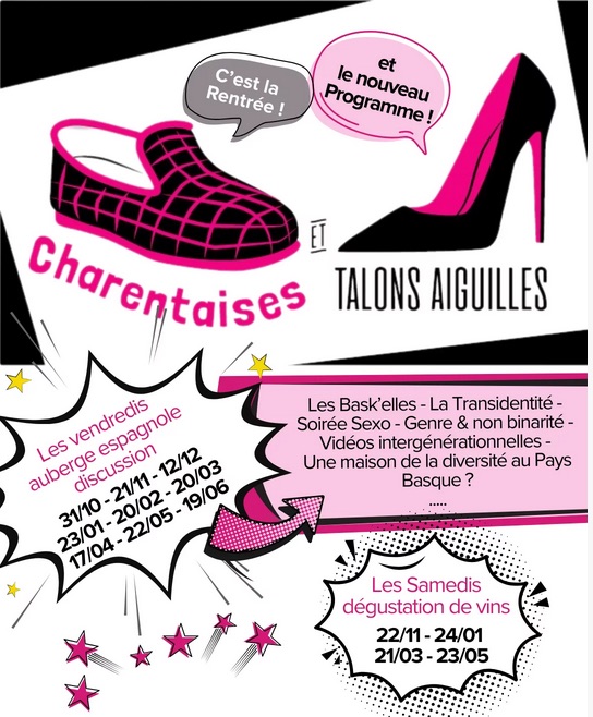 Charentaises et Talons aiguilles