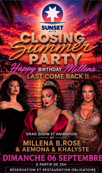 Closing summer party