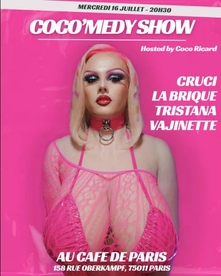 Coco'medy show • Agenda