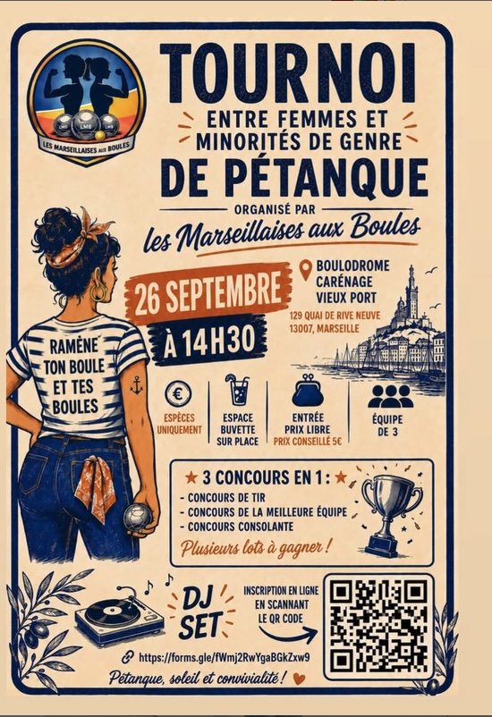 Concours de pétanque