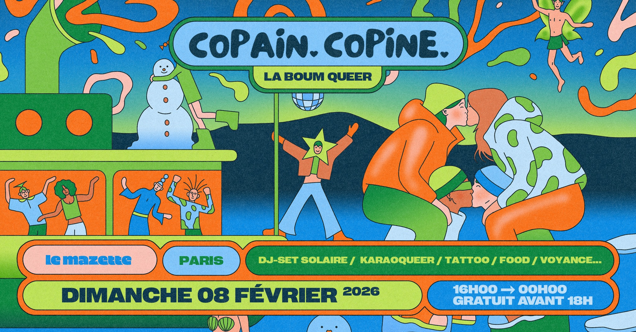 Copain-Copine - boum queer