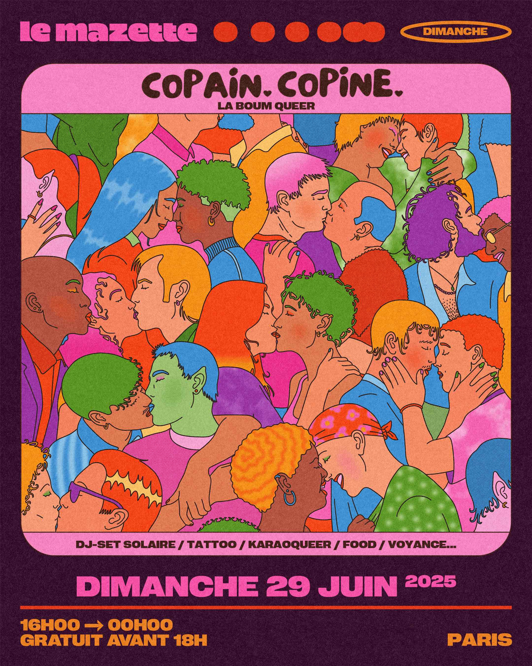 Copain copine • Agenda