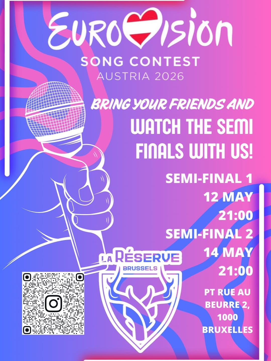 Demi-finales de l'Eurovision 2026