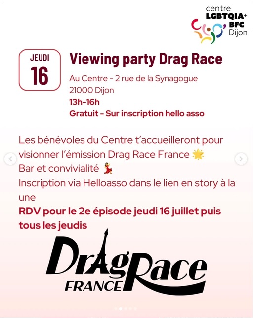 Drag Race France 4 viewing party
