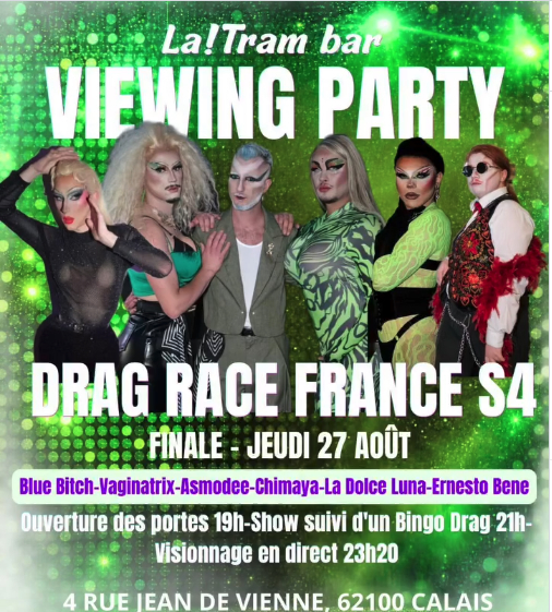 Drag Race France 4 viewing party