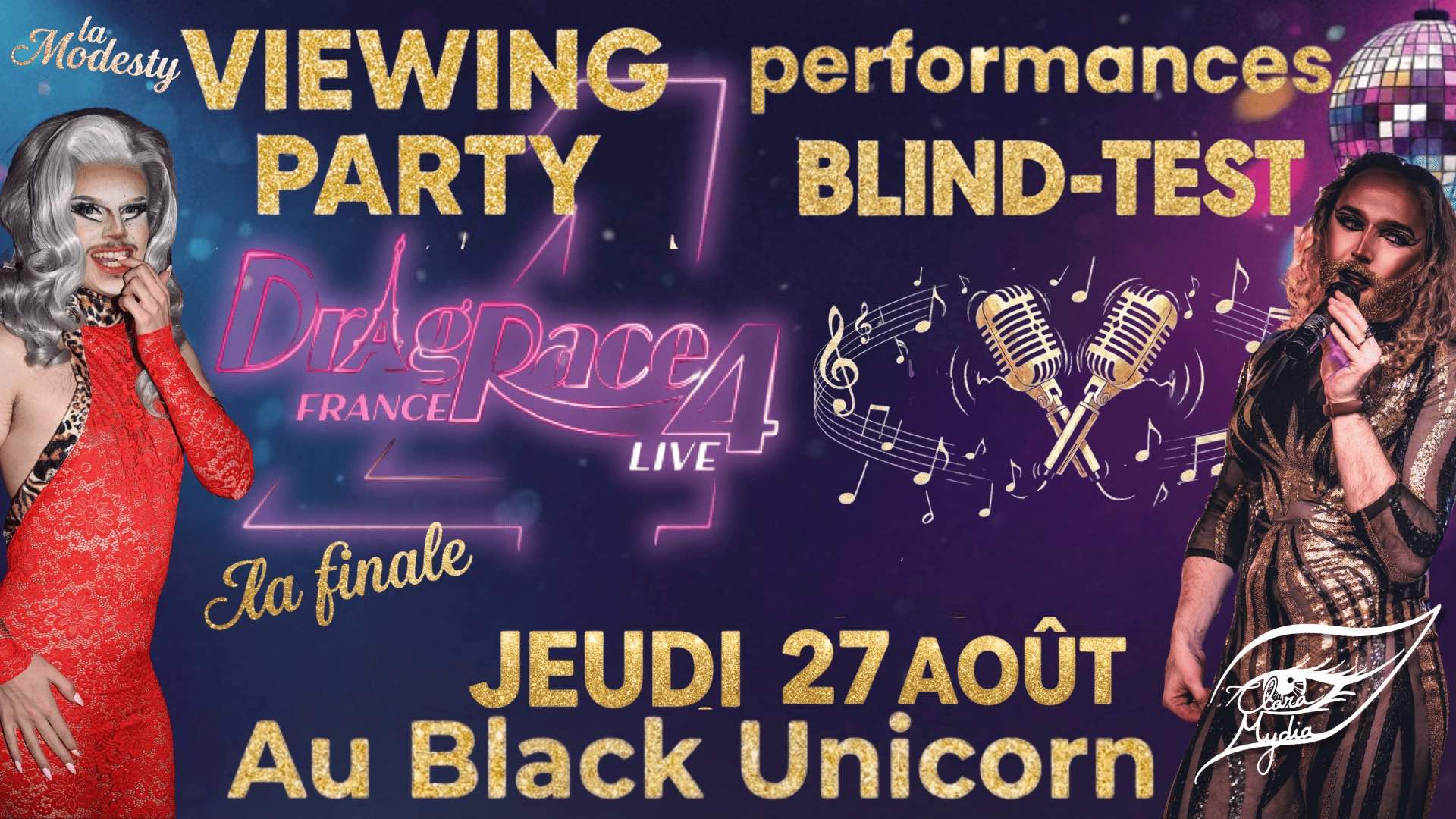 Drag Race France 4 viewing party