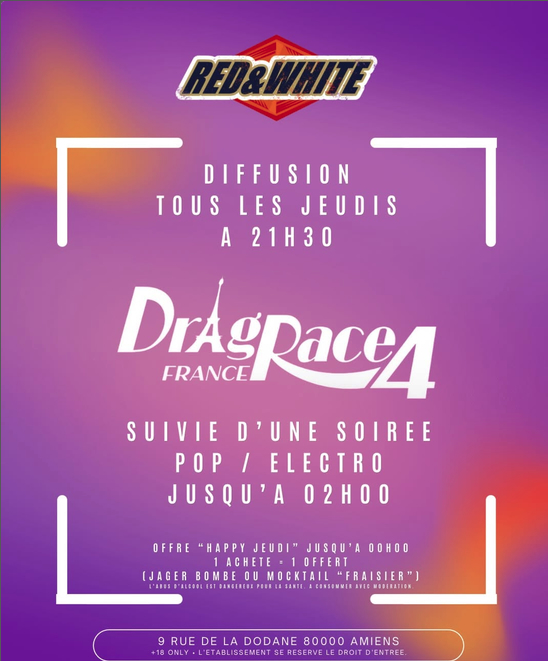 Drag Race France 4 viewing party