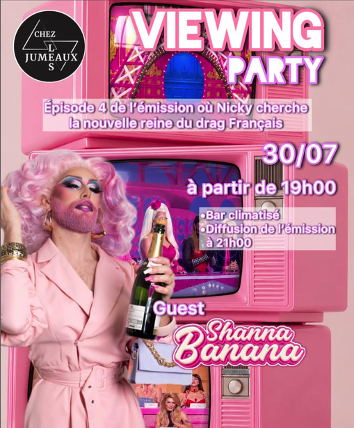 Drag Race France 4 viewing party