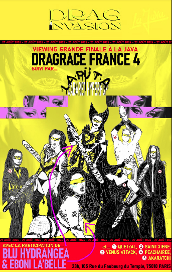 Drag race France 4 viewing party - finale