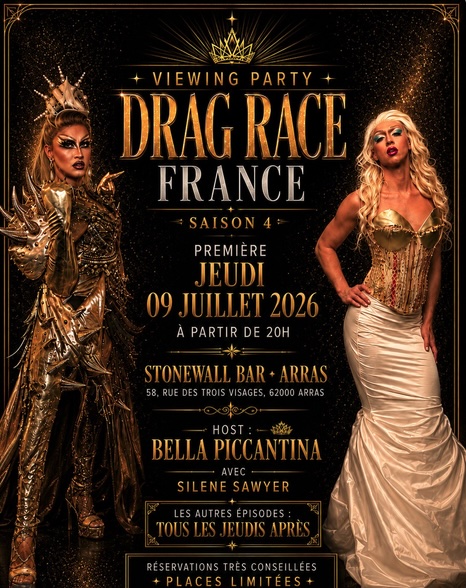 Drag Race France 4 viewing party