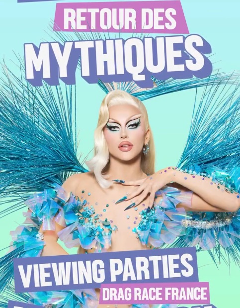 Drag Race France all stars viewing party • Agenda