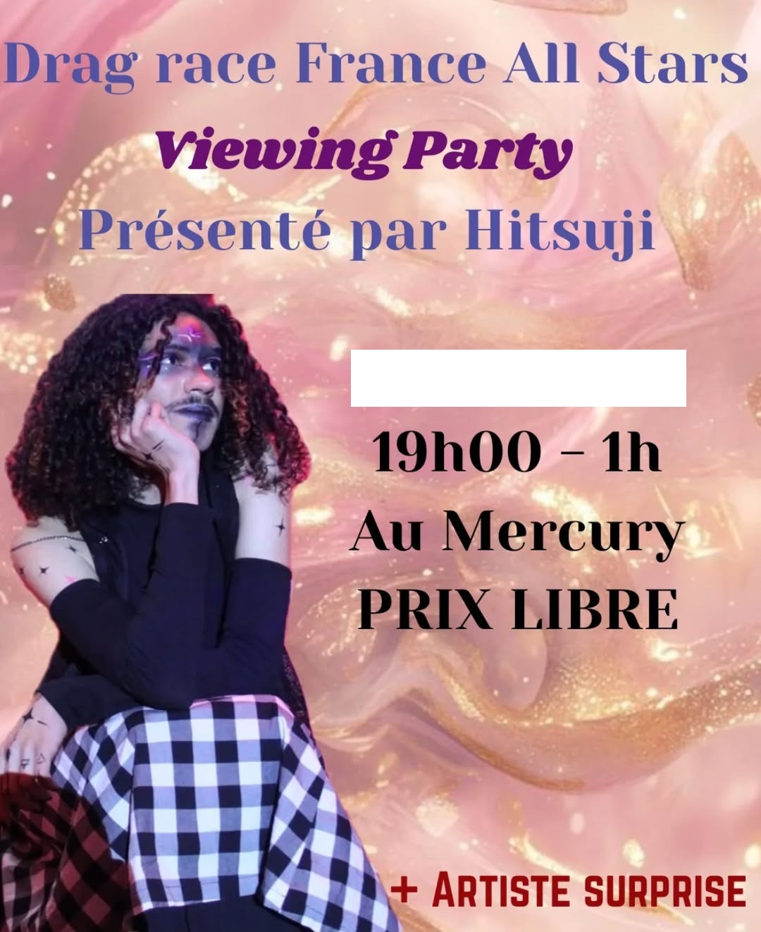 Drag Race France all stars viewing party • Agenda