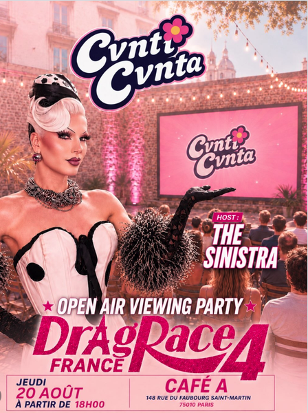 Drag Race France viewing party