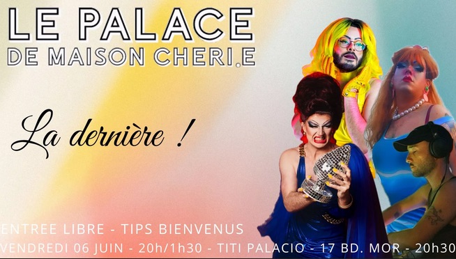 Drag show • Agenda