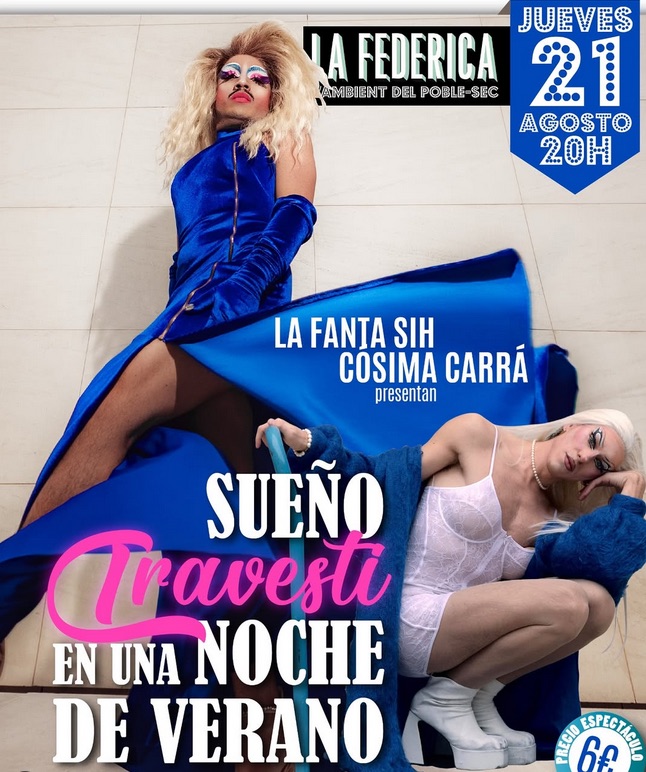 Drag show • Agenda