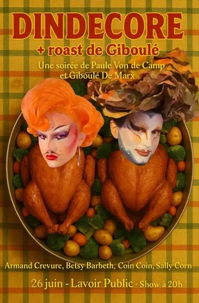 Drag show • Agenda