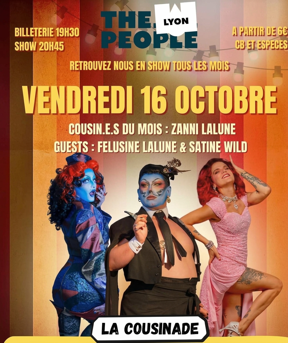 Drag shows by la Cousinade
