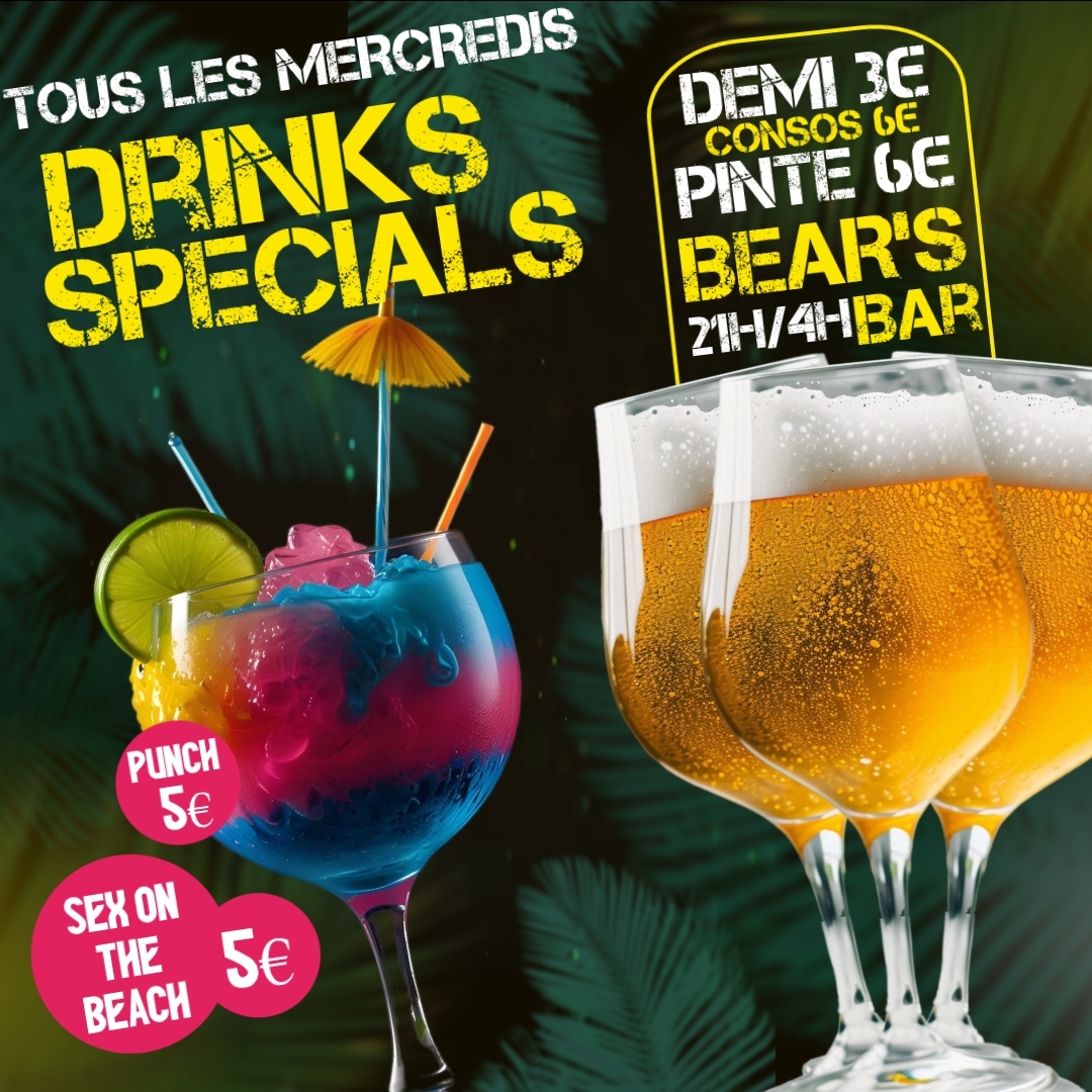 Drinks specials