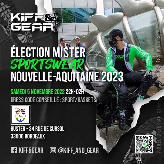 Election Mister sportswear Nouvelle Aquitaine