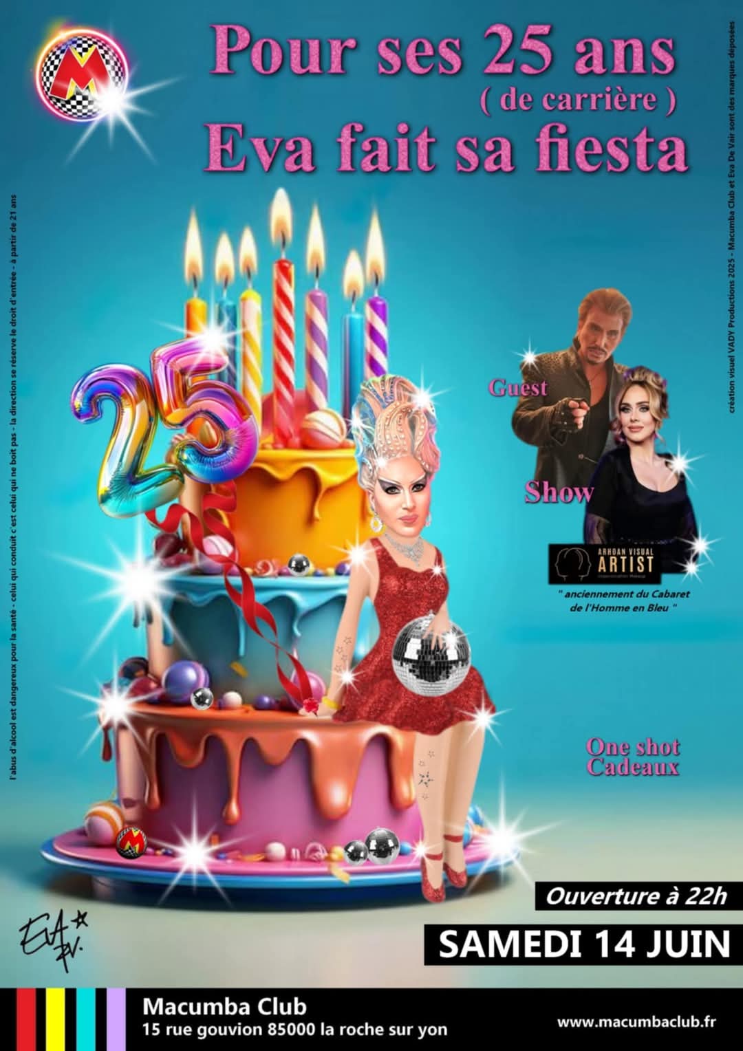 Eva fait sa fiesta • Agenda